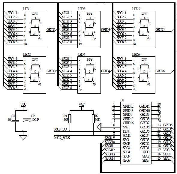 AiP1640主要應用